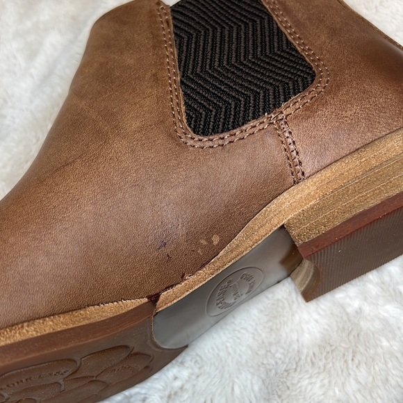 Kork-Ease Kit Chelsea Brown Leather Slip-on Ankle Boot Bootie - Sz 9, New In Box - Picture 12 of 12